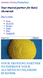 Mobile Screenshot of aluminium-chloride.com
